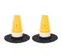 Uenopedin MJ 2 piezas de tope de placa de resorte para eje trasero, compatible con amortiguadores de goma de suspensión Clase V W447, número de pieza de resorte adicional 4473240100 A4473240100