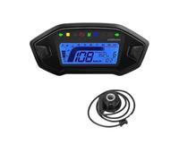 Uentakilómetros Velocímetro Digital Para Motocicleta, Tacómetro Universal Para Motor, GrupoDe Instrumentos, Indicador Luz Señal De Giro, Voltímetro, Medidor Aceite(Type B)