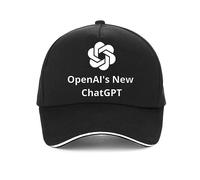 UEREGFGY Gorra de Hombre con Logo de ChatGPT Ai Chatbot Openai Gorra de béisbol Vintage Sombreros de Sol Viajes al Aire Libre Gorras Snapback Regalos Deportivos