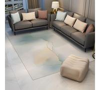 UERWOWELL Alfombras área degradadas Estilo Abstracto Minimalista Líneas geométricas Impresión Lavable Alfombra Piso Pila Baja para Sala Estar Dormitorio Estudio 200x300cm