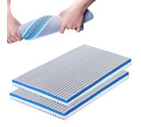 UESDU 2 Piezas Esponja Filtro Acuario, 8D Esponja Material Filtrante Acuario 30x20cm Engrosada Esponja Filtrante Bioquímica para una Limpieza de Agua Altamente Eficaz