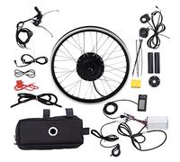 UESUENYENS E-Bike - Kit de conversión de rueda delantera para bicicleta eléctrica, 36 V, 350 W, 20 pulgadas, kit de conversión para bicicleta eléctrica
