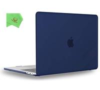 UESWILL - Carcasa rígida Mate para MacBook Pro de 13 Pulgadas, 2020, 2019, 2018, 2017, 2016, Modelos A2338, M1, A2289, A2251, A2159, A1989, con Barra táctil USB-C, Azul Marino