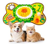 UETZLTB Tapete para olfatear para perros, juguetes interactivos de rompecabezas de enriquecimiento para perros para mantenerse ocupado, tapete cognitivo para oler cachorros para alimentación lenta