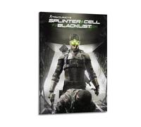 UEWRUUBO Póster decorativo de Splinter Cell Game para pared e impresión artística moderna para dormitorio familiar, 20 x 30 cm