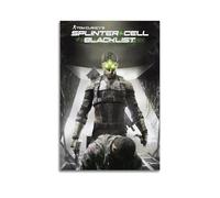 UEWRUUBO Póster decorativo de Splinter Cell Game para pared e impresión artística moderna para dormitorio familiar, 60 x 90 cm