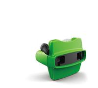 UEXEDO 3D Children's Slide Viewer - Interactive STEM Toy Slides with Optical Depth, Drop Resistant Design, Natural/Spatial Themes, Classroom and Home Education Toys (Verde)