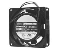 UF-80A23BWH 8038 Heavy Duty AC Fan, AC230V Dual Watt High Static Industrial Cabinet Exhaust Fan