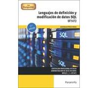 Uf1472. Lenguajes De Definición Y Modificación De Datos Sql (2ª Ed.)