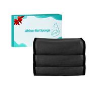 Ufacai Esponja de red africana suave, 3 piezas de red larga exfoliante africana, esponja de red africana auténtica, exfoliante corporal, esponja de baño africana