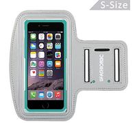 uFashion3 C [s-size] brazalete para Running [sudor prueba] Compatible con Otterbox Commuter/Lifeproof Fre para iPhone 6, Galaxy S6 [con extensor para Big grandes armas]