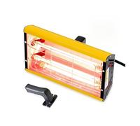 UFAYTSVNR lámpara de calor infrarroja, 2000W Infrared Paint Curing Lamp For Drying Hot Dryer Heating Heater Light Car Parts Repair Lamps