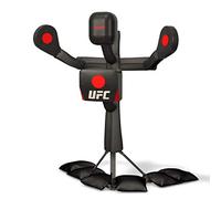 UFC Bas Body Action System Deluxe - Professional Freestanding Home Training Equipment System for MMA, Kickboxing, Muay Thai and Martial Arts - Adjustable Punching and Kicking Pads