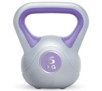 UFE Urban Fitness Vinyl Kettlebell Pesas Rusas, Adultos Unisex, Purple (Morado), Talla Única