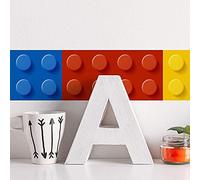 ufengke Pegatinas De Pared Bloques de Construcción Vinilos Adhesivos Pared Rodapié Para Dormitorio Salón Oficina Habitación