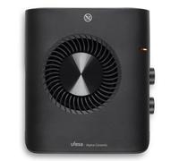 Ufesa Alpha Ceramic Calefactor Plano de 2000W, 3 Niveles de Potencia Calor/Frío, Termostato Regulable, Protección de Sobrecalentamiento y Asa de Transporte