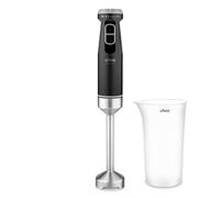 Ufesa Batidora de Mano Mars 1200W, Control Velocidad Variable, Función Turbo, 4 Cuchillas de Alta Eficacia, Pie Desmontable, Acero Inoxidable, Diseño Ergonómico, Antisalpicaduras, Vaso Medidor