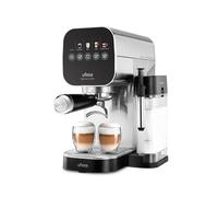 Ufesa Cafetera Espresso Sienna Latte 20 Bares con Panel Táctil - Sistema Thermoblock, 1360W, Vaporizador, Depósito de Leche 400ml, Depósito Agua 0.9L, Bandeja Calienta-Tazas, Diseño Compacto