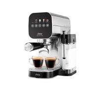 Ufesa Cafetera Espresso Sienna Latte 20 Bares con Panel Táctil - Sistema Thermoblock, 1360W, Vaporizador, Depósito de Leche 400ml, Depósito Agua 0.9L, Bandeja Calienta-Tazas, Diseño Compacto