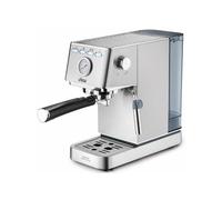 Ufesa CE8030 Milazzo Cafetera Expresso y Capuccino con Manómetro, 20 Bares, 1350W, Sistema Thermoblock, Vaporizador Orientable, 2 Modos: Café Molido o Monodosis, Depósito 1.4L, Inox