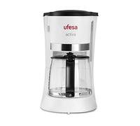 Ufesa CG7123 Cafetera de Goteo 12 Tazas 800W Blanca