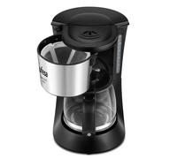 Ufesa Capriccio Delux Cafetera de Goteo, 12 Tazas, 680W, Jarra 1.2L, Filtro Permanente, Placa Calefactora Antiadherente, Sistema Antigoteo, Auto Apagado, Acabados Inox