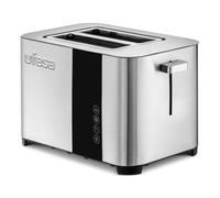 Ufesa - 71305542 tostadora 7 2 rebanada(s) 850 W Negro, Acero inoxidable