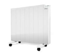 Ufesa EM1500 Emisor Térmico con 1500W de Potencia, 7 Elementos, 4 Modos: Confort, Económico, Anti-hielo y Stand-by, Temperatura ajustable de 5 a 35ºC, Display LCD, Programación Diaria y Semanal