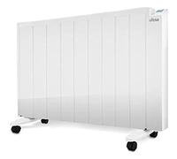 Ufesa EM2000 Connect Emisor Térmico con 2000W de Potencia, WIFI, 9 Elementos, 4 Modos: Confort, Económico, Anti-hielo y Stand-by, Temperatura ajustable de 5 a 35ºC,LCD, Programación Diaria y Semanal