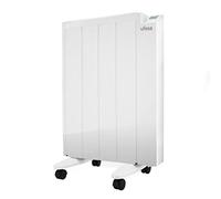 Ufesa EM600 Emisor Térmico con 600W de Potencia, 4 Elementos, 4 Modos: Confort, Económico, Anti-hielo y Stand-by, Temperatura Ajustable de 5 a 35ºC, Display LCD, Programación Diaria y Semanal