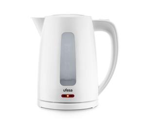 Ufesa - Eyre tetera eléctrica 1,7 L 2200 W Blanco