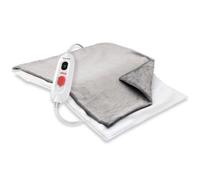 Ufesa Flexy Heat EP Almohadilla Térmica Eléctrica, Manta Eléctrica Lumbar, Esterilla Eléctrica, 100W, 3 Niveles de Temperatura, Apagado Automático, Interior Impermeable, Funda Lavable, Gris, 40x30cm