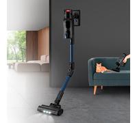 Ufesa - Inspire U7 Digital PRO Aspiradora escoba 2 en 1 Batería Secar Sin bolsa 0,6 L 500 W Negro, Azul 2 Ah