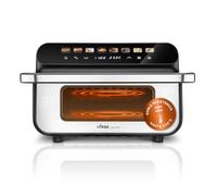 Ufesa Jacana, Freidora Aire 10 L, Doble Resistencia, Horno Electrico de sobremesa, Diámetro 28 cm, Temperatura Max 230º C, Accesorio Grill, Tecnología Air Pulse Ultra 360ºC