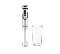 Ufesa Jupiter Batidora de Mano 1500W, Control de Velocidad Variable, Pantalla LCD, Función Turbo, 4 Cuchillas de Alta Eficiencia, Acero Inoxidable, Diseño Antisalpicaduras, Vaso Medidor 600 ml