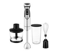 Ufesa Jupiter Max Batidora de Mano 1500W, Control de Velocidad Variable, Pantalla LCD, Función Turbo, 4 Cuchillas de Alta Eficiencia, Picadora 500 ml, Batidor Emulsionador y Vaso Medidor 600 ml
