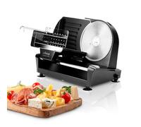 Ufesa Katana Pro Cortafiambres Eléctrico de 200W de Potencia con Cuchilla Extraíble de Acero Inoxidable, 19mm de Diámetro, Regulador de Grosor 0 a 20mm, Borón de Seguridad, Pies Antideslizantes