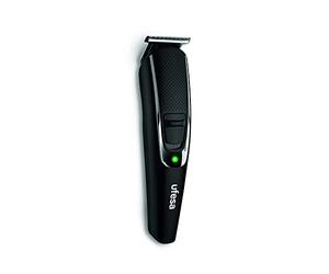 Ufesa MB3000 Máquina Cortapelos y Recortadora de Barba, 9 Longitudes de Corte, Peine Ajustable de 3-10mm, Inalámbrico, 120min de Autonomía, Negro