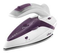 Ufesa S0424315 Plancha Vapor-Seco de Viaje, Pv0500, Blanco Morado, 75 G/Min 1100W