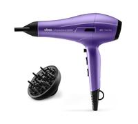 Ufesa Secador de Pelo Profesional X-Treme Shine 2600W, Motor AC, Tecnología Iónica, Sin Encrespamiento, Recubrimiento de Aceite de Argán, Incluye Difusor y Concentrador, 2 Velocidades, 3 Temperaturas