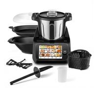 Ufesa TotalChef RK6 Robot de Cocina Multifunción Inteligente, Pantalla Digital 7”, WIFI, 30 Funciones, Jarra Acero Inox, Capacidad Máxima 3,5L, Báscula Integrada, 15 Programas, Accesorios