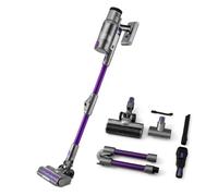 Ufesa UV Light Aspirador Escoba sin Cable, Motor Digital Brushless, 500W, 55min, 26000Pa Succión, Sistema Multiciclónico, Mini Turbo Brush con luz UV, Elimina Ácaros y Bacterias, Pantalla Digital