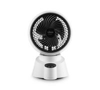 Ufesa Ventilador de Sobremesa Bergen, 40W, con Tecnología 3D Circulación de Aire, 6 Velocidades, Oscilación 60º/90º, Mando a Distancia, Temporizador 7.5h, Panel de Control Luminoso, Ultrasilencioso