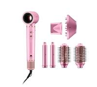 Ufesa x La Vecina Rubia Moldeador de Cabello 7 en 1 con Motor Digital Brushless, Sistema Coanda, Revestimiento Cerámico, Generador de Iones y Accesorios Profesionales