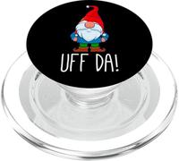 Uff Da Navidad Sueco Tomte Jardín GNOME Navidad Dios Jul PopSockets PopGrip para MagSafe