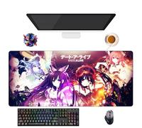 UfgDGS - Alfombrilla de ratón Anime Date a Live Tokisaki Kurumi | Alfombra XXL lavable con bordes reforzados (90 cm x 40 cm x 3 mm) | Superficie duradera y antideslizante (17)