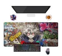 UfgDGS Alfombrilla de ratón Anime GACHIAKUTA | Alfombra XXL lavable con bordes reforzados (90 cm x 40 cm x 3 mm) | Superficie duradera y antideslizante, ideal para oficina, juegos y hogar (3)
