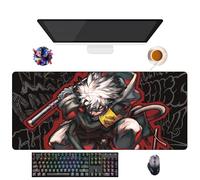 UfgDGS Alfombrilla de ratón Anime GACHIAKUTA | Alfombra XXL lavable con bordes reforzados (90 cm x 40 cm x 3 mm) | Superficie duradera y antideslizante, ideal para oficina, juegos y hogar (1)