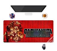 UfgDGS Alfombrilla de ratón Anime GACHIAKUTA | Alfombra XXL lavable con bordes reforzados (90 cm x 40 cm x 3 mm) | Superficie duradera y antideslizante, ideal para oficina, juegos y hogar (5)