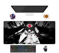UfgDGS Alfombrilla de ratón Anime GACHIAKUTA | Alfombra XXL lavable con bordes reforzados (90 cm x 40 cm x 3 mm) | Superficie duradera y antideslizante, ideal para oficina, juegos y hogar (4)